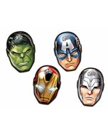 4 plats en carton Avengers 