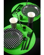 50 Sets de table fluo vert 