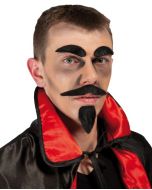 Kit moustache barbichette et sourcils diable