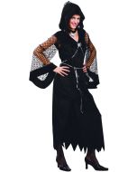 Costume femme veuve noire luxe