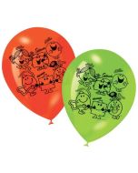 Ballons - Monsieur Madame - x6