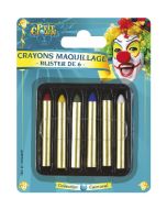 6 crayons maquillage