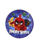 8 assiettes Angry Birds - 23 cm