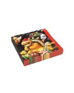 20 Serviettes Super Mario 33 x 33