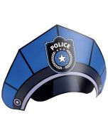 8 Casquettes police en carton