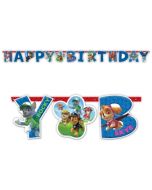 Guirlande lettres Happy Birthday - La Pat' Patrouille