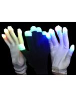 gants noirs led