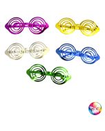 Lunettes spirales - 5 couleurs