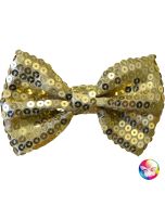 Noeud papillon paillettes - Or