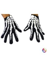 Gants squelette luxe - adulte