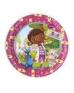 8 Assiettes plates Ø20 cm – Docteur La Peluche