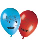 Lot 8 ballons anniversaire Planes