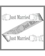 Banderole "Just Married"