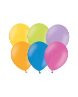 100 ballons pastel multicolore 12 cm
