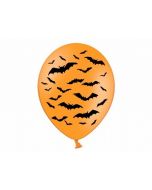 Ballons Halloween Chauve-souris x6