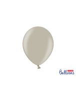 50 ballons 27 cm - gris  pastel