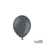 20 ballons 27 cm - gris  pastel