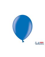 10 ballons 27 cm - bleu métallisé