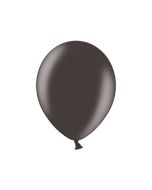 100 ballons 12 cm – noir métallisé