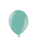 100 ballons 12 cm – menthe métallisé