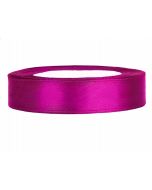 Ruban satin double face12 mm - fuchsia