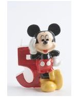 bougie mickey chiffre 5 à prix choc