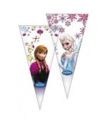 10 bourses triangles  Reine des Neiges 60 cm