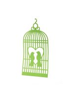 cage oiseaux verte