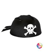 Coiffe pirate tête de mort