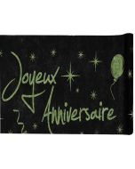 Nappe Joyeux Anniversaire - vert - 1