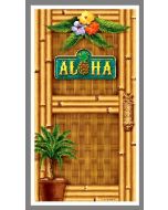 Décoration de porte Aloha - Thème Hawai