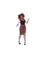 Costume femme écolière zombie - Taille XL