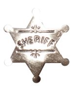  Etoile de shérif - métal 