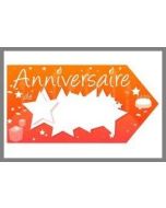 Flèche signalétique - Anniversaire