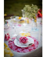 4 sets de table corail - 1