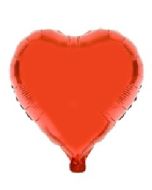 Ballon cœur couleur rouge