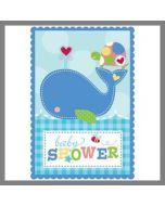 Invitations Baby Shower - Collection garçon - x8