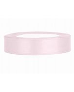 Ruban satin rose poudré – 12mm x 25m