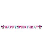 Bannière "Happy Birthday" - Minnie Pois 