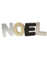 Lettres décoratives pailletées "Noël"