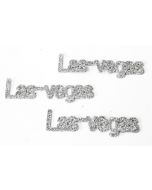 Lot de 6 confettis de table Las Vegas Argent