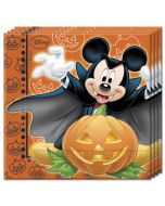 20 serviettes Mickey Halloween
