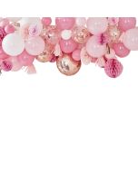 guirlande deco ballon rose