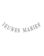 Guirlande jeunes mariés argent