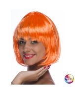 Perruque crazy show - orange