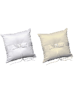 Coussin carré strass blanc