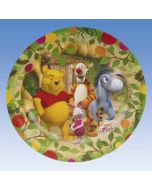 8 assiettes Winnie "My Friends Tigger and Pooh" 23cm