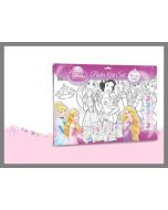 Poster à colorier - Princesses - x6