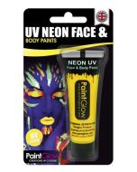 Fard UV visage et corps - 10 ml - jaune fluo