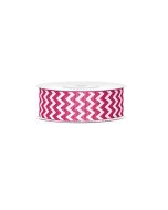 ruban chevron fuchsia